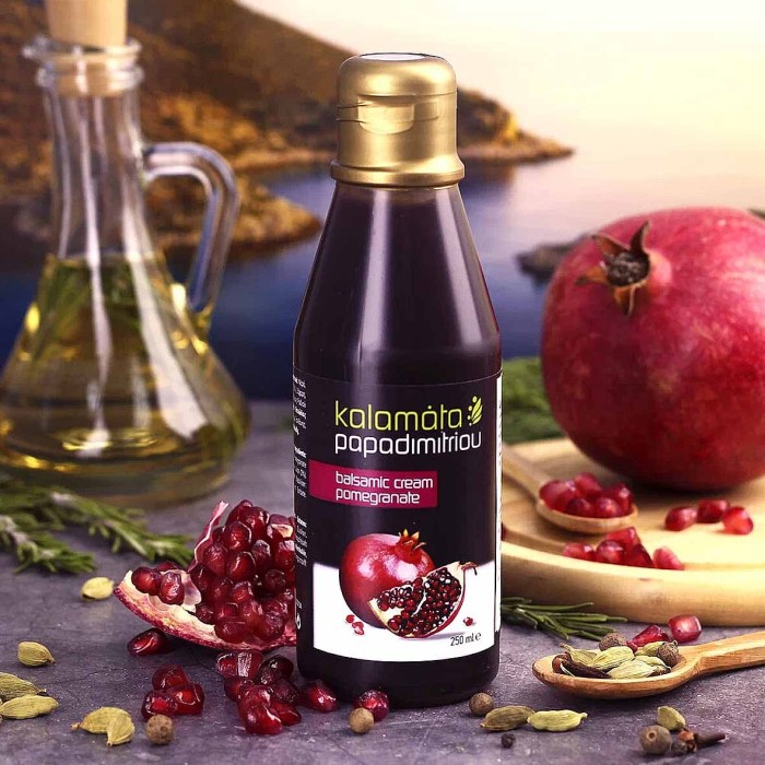 Соус Kalamata Papadimitrou бальзамический с гранатом 250мл пэт