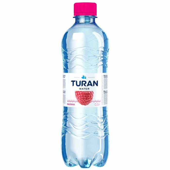 Вода Turan с малиной 0,5л пэт