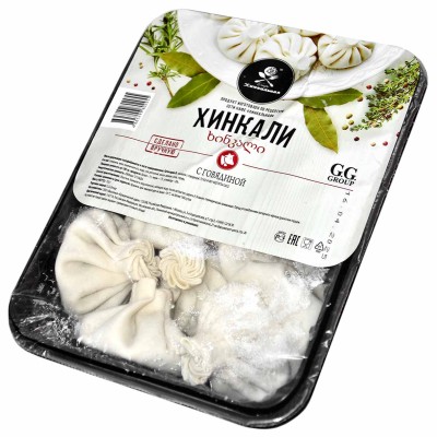 Хинкали Кафе Хинкальная с говядиной 750гр пэт