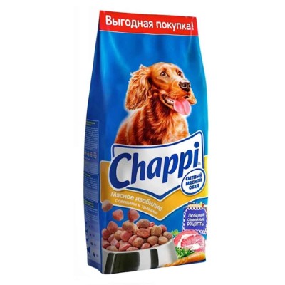 Корм для собак Chappi мясное изобилие 15кг м/у