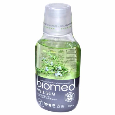 Ополаскиватель для полости рта Biomed Well Gum 250мл пэт
