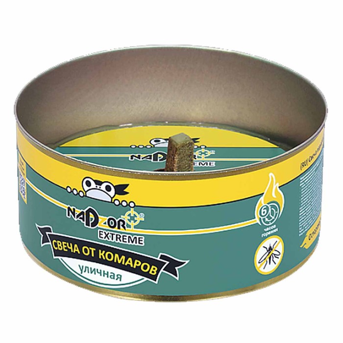Свеча Nadzor Extreme антимоскитная на эфирных маслах артSVCHEX1