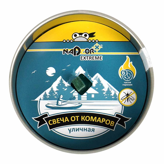 Свеча Nadzor Extreme антимоскитная на эфирных маслах артSVCHEX1