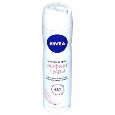 Дезодорант Nivea Эффект пудры 150мл ж/б