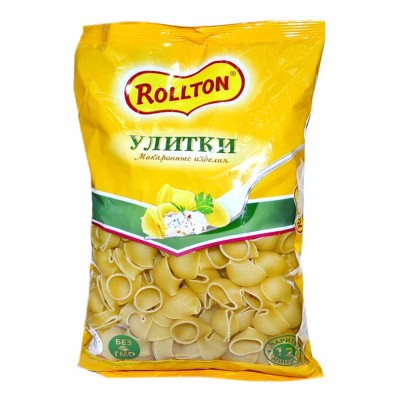Макароны Роллтон улитки 400гр м/у