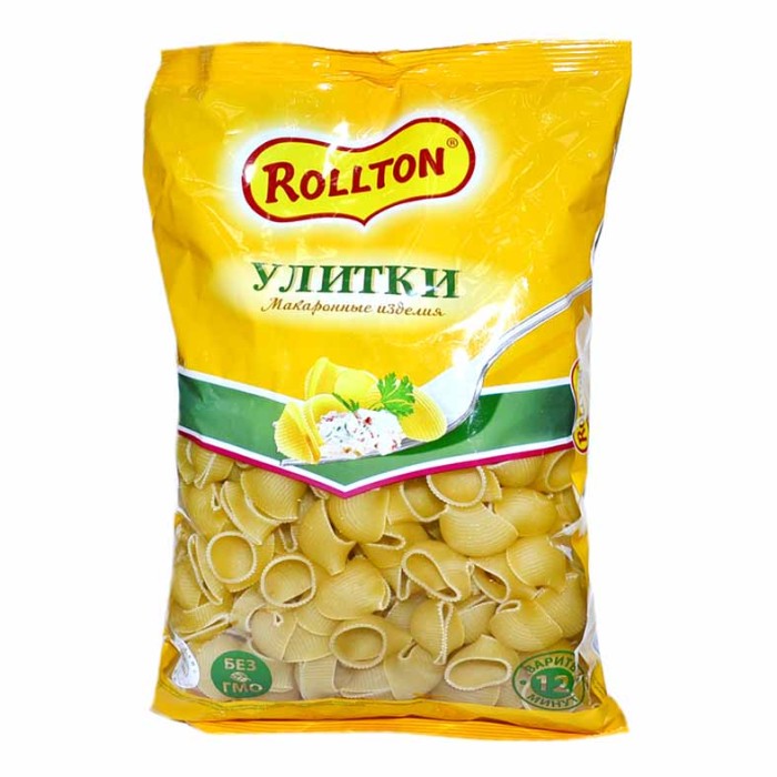 Макароны Роллтон улитки 400гр м/у