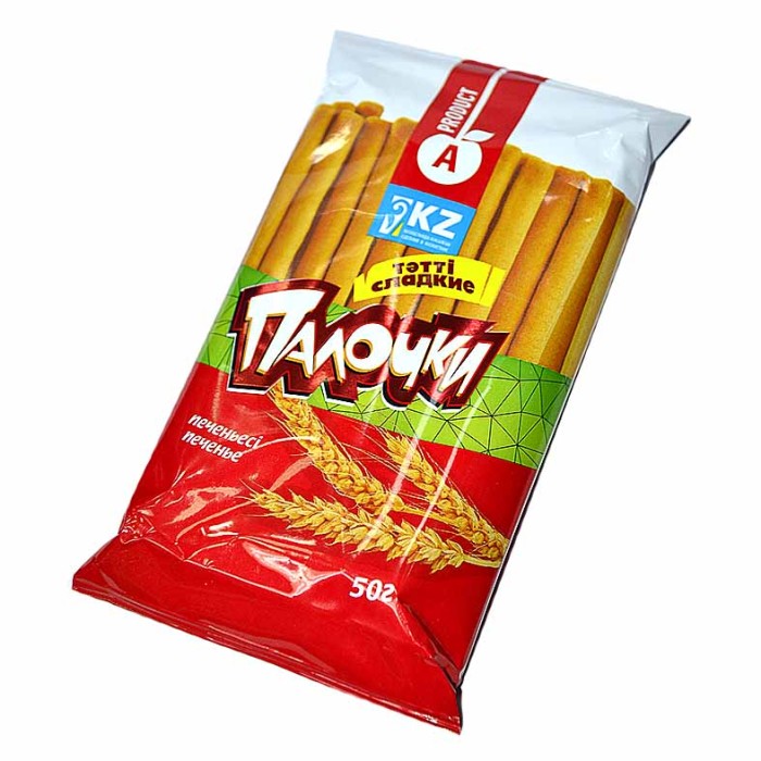 Печенье A-Product Палочки сладкие 50гр м/у
