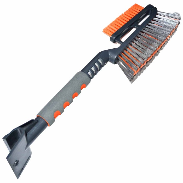 Щетка NG для очистки снега со скребком с 2 чистящими поверх арт775-060