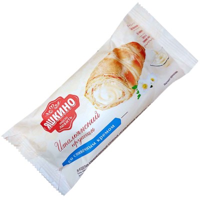Круассаны Яшкино со сливочным кремом 45гр м/у