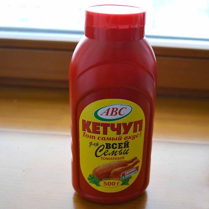 Кетчуп АВС для всей семьи 500гр пэт