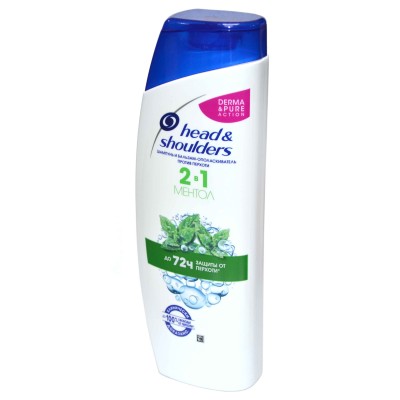 Шампунь для волос Head&amp;Shoulders Ментол освежающий 400мл пэт