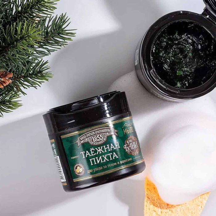 Мыло густое ЗБК Таежная пихта для бани 450мл пэт