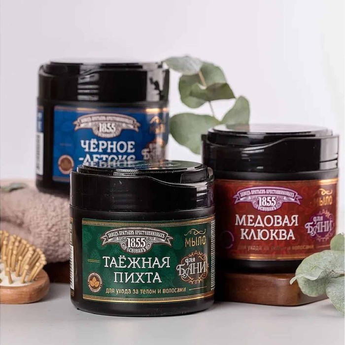 Мыло густое ЗБК Таежная пихта для бани 450мл пэт