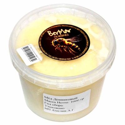 Мед ИП BerMar донниковый 1кг пэт