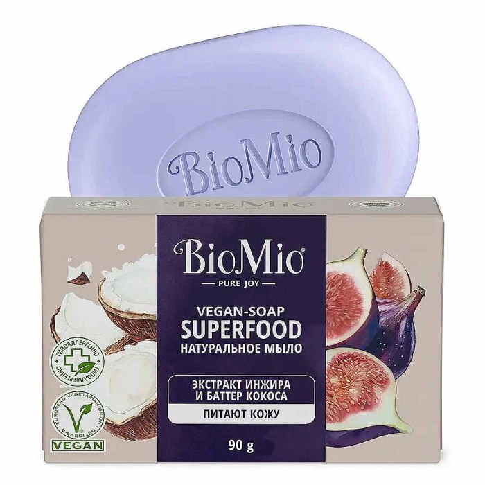 Мыло BioMio Инжир и кокос 90гр к/у