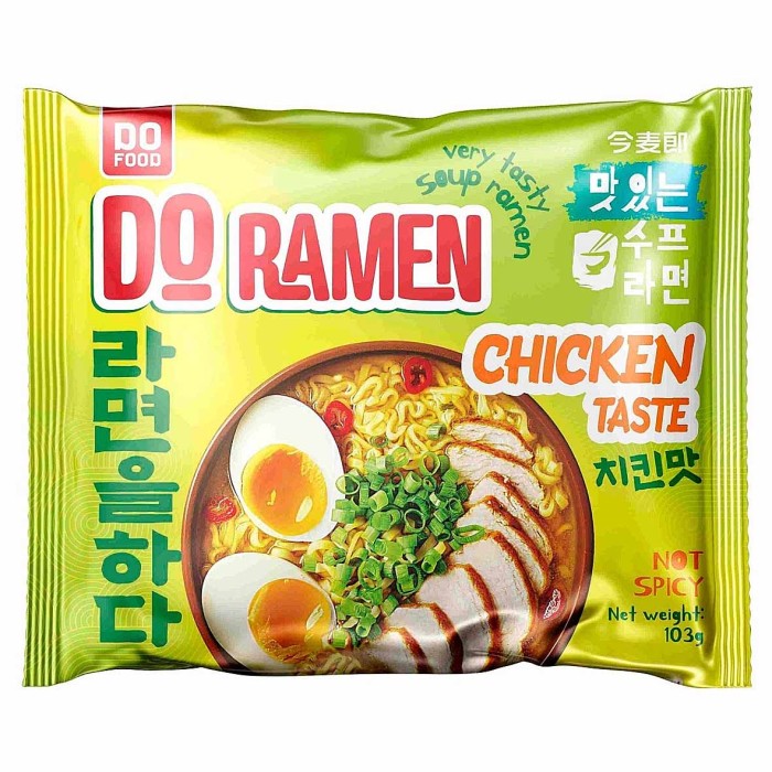 Лапша DO Ramen Chicken taste со вкусом курицы 103гр м/у