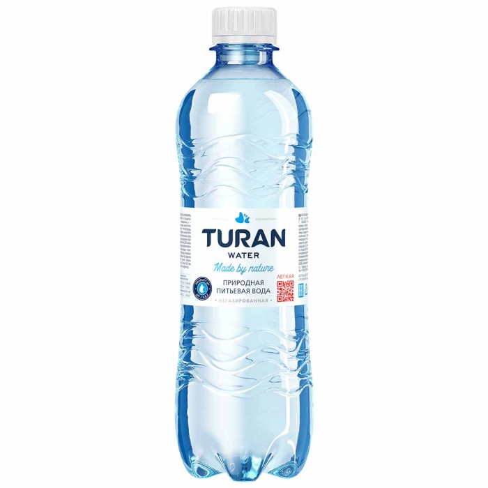 Вода Тuran негаз 0,5л пэт