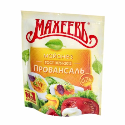 Майонез Махеевъ Провансаль 67% 100гр д/п