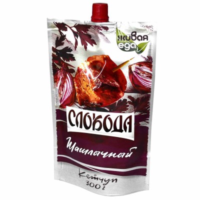Кетчуп Слобода Шашлычный 300гр д/п