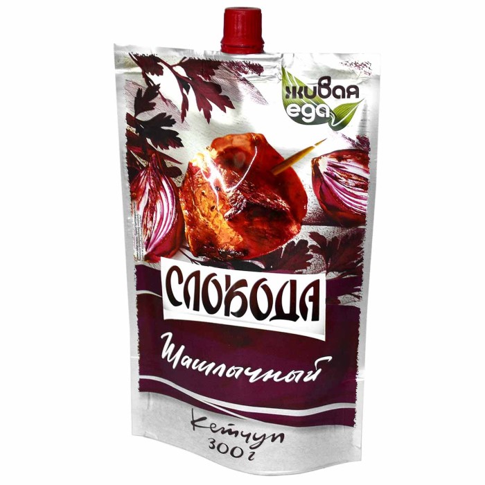 Кетчуп Слобода Шашлычный 300гр д/п