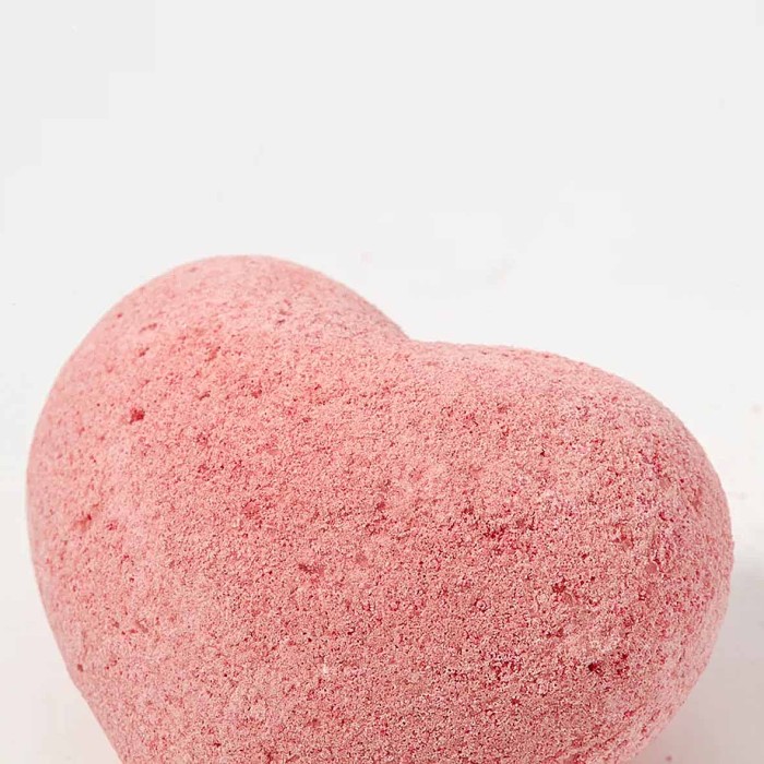 Бомба для ванн Lolimi) Клубника сердце 145гр в/у