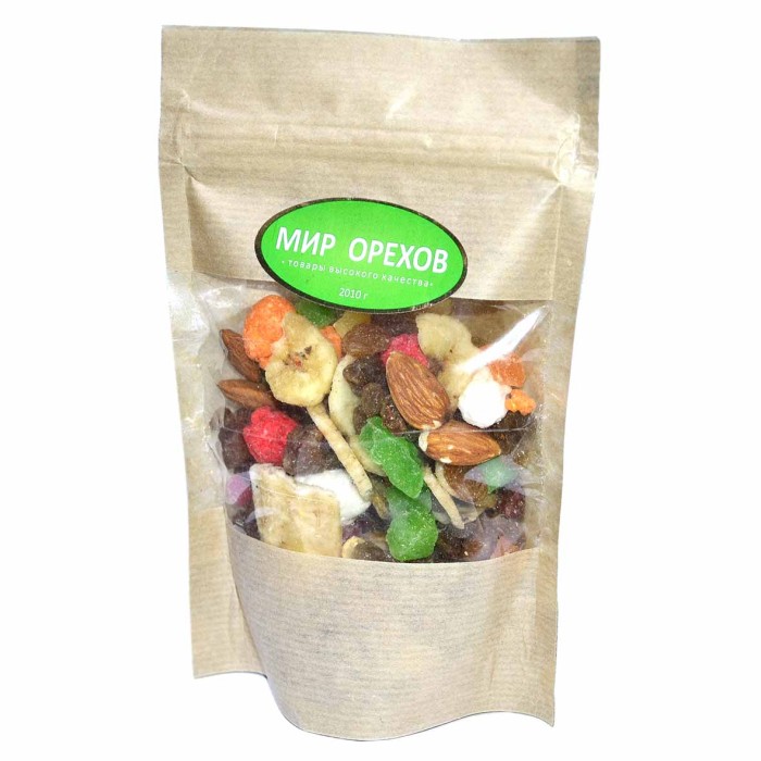 Коктель орехово-фруктовый Мир орехов 130гр м/у