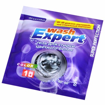 Гель для стирки WashExpert Color 55мл пэт