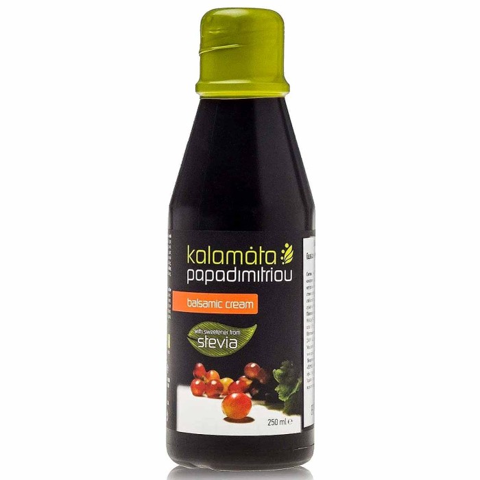 Соус Kalamata Papadimitrou бальзамический со стевией 250мл пэт