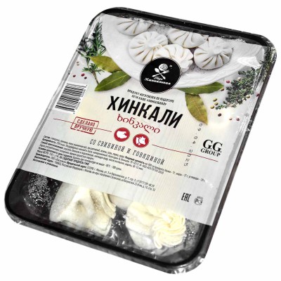 Хинкали Кафе Хинкальная со свининой и говядиной 750гр пэт