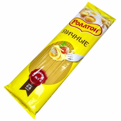 Макароны Роллтон спагетти яичные в/с 400гр м/у