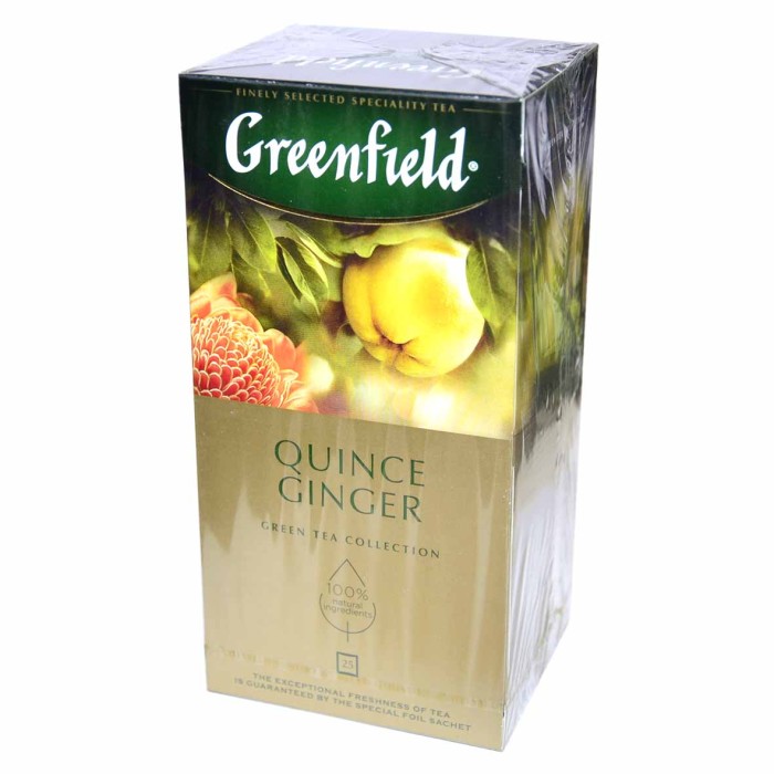 Чай Greenfield Quince Ginger 25*2гр к/у