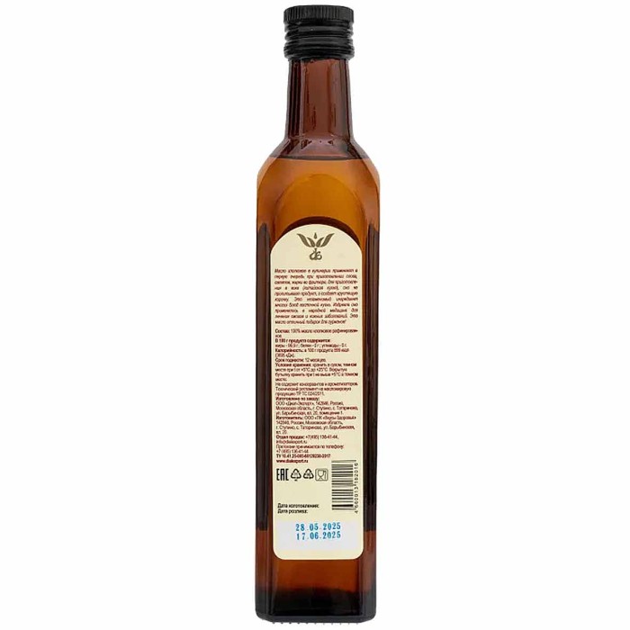 Масло хлопковое Dial Export раф 500мл ст/б