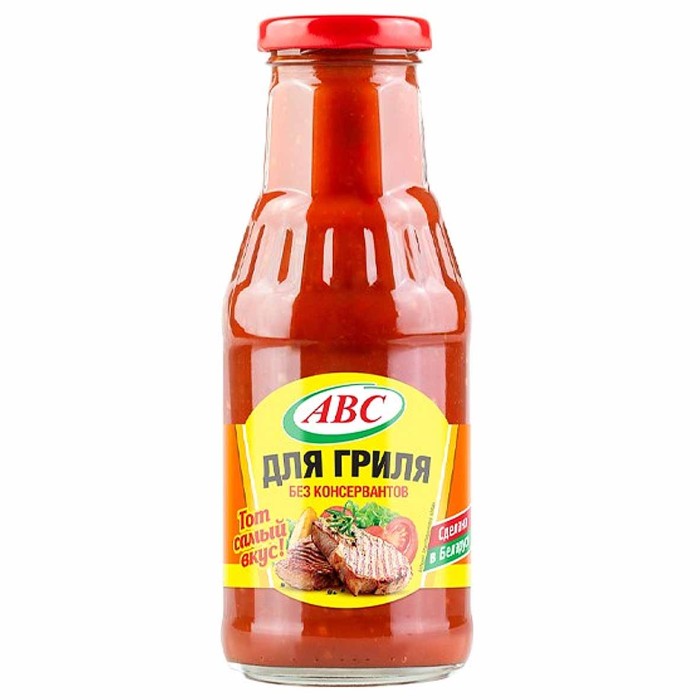 Кетчуп АВС Для гриля 320гр ст/б