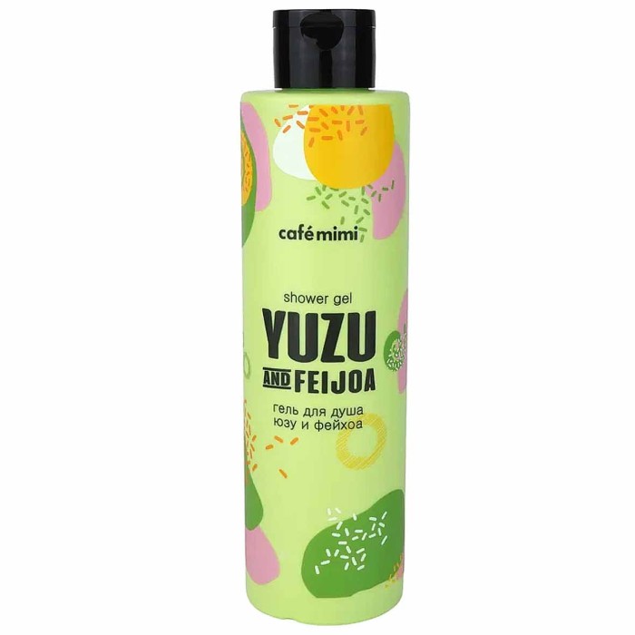 Гель для душа Cafe Mimi Юзу и Фейхоа 300мл пэт