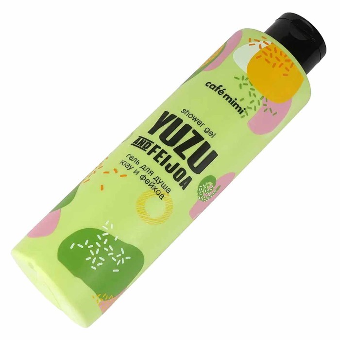 Гель для душа Cafe Mimi Юзу и Фейхоа 300мл пэт