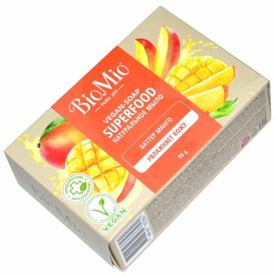 Мыло BioMio Манго 90гр к/у