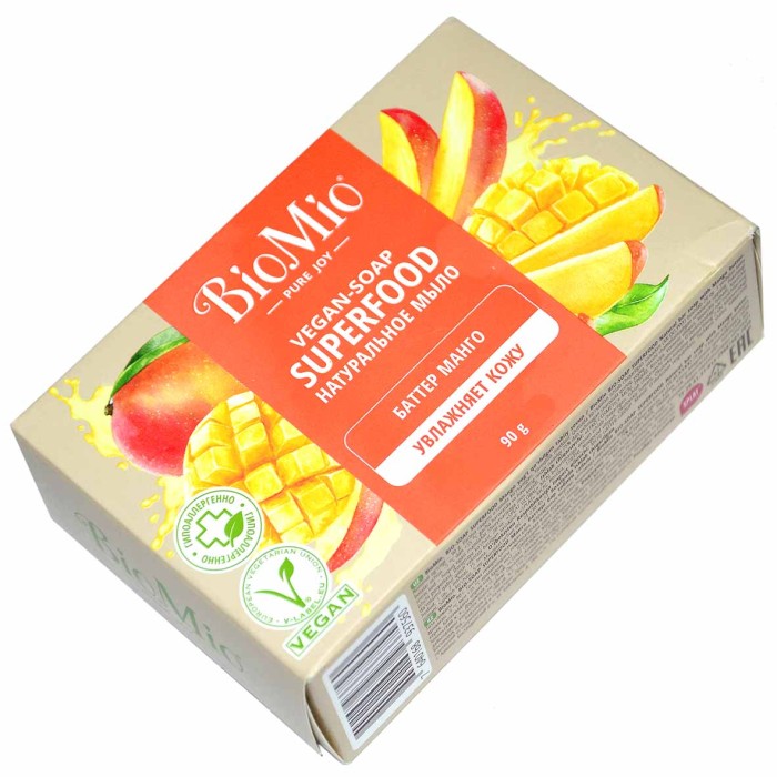 Мыло BioMio Манго 90гр к/у