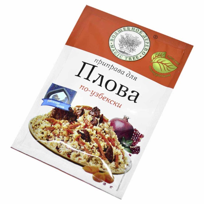 Приправа Волшебное дерево для плова по-узбекски 25гр м/у