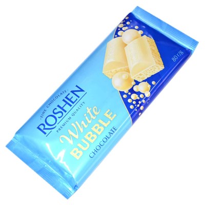 Шоколад Roshen Белый пористый 80гр м/у