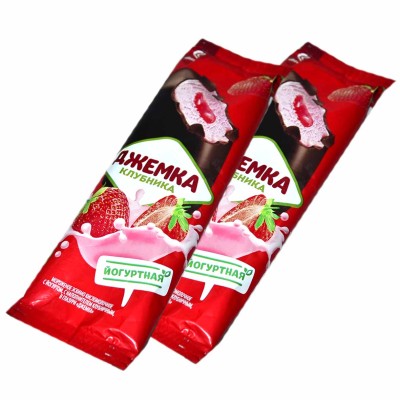 Мороженое Джемка эскимо клубника 57гр м/у