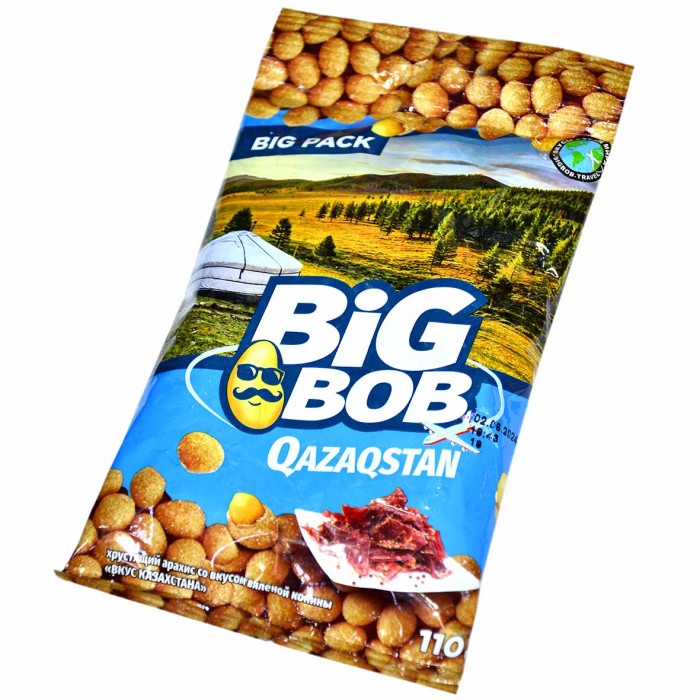 Арахис Big Bob Qazaqstan вкус вяленая конина 110гр м/у