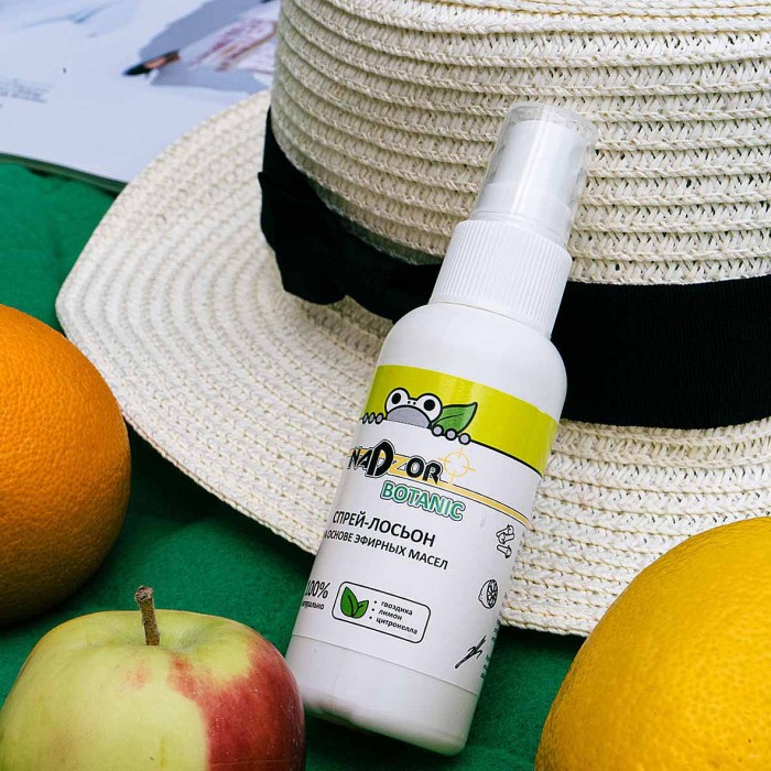 Спрей Nadzor Botanic от комаров на основе эфирных масел артNAT002