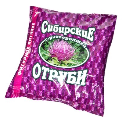Отруби Сибирские с расторопшей 200гр м/у