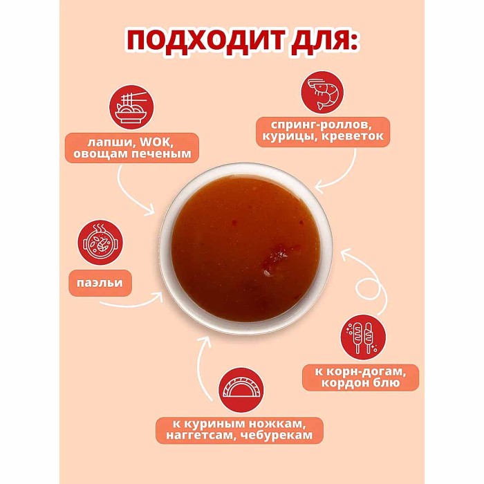 Соус Timaki Сладкий чили для курицы 470мл пэт