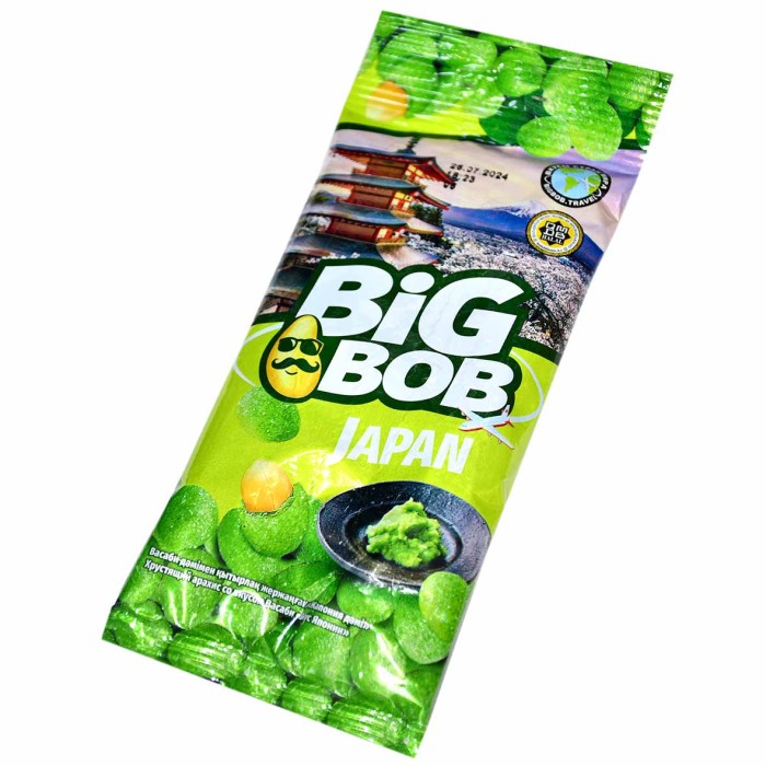 Арахис Big Bob Japan вкус васаби  50гр м/у