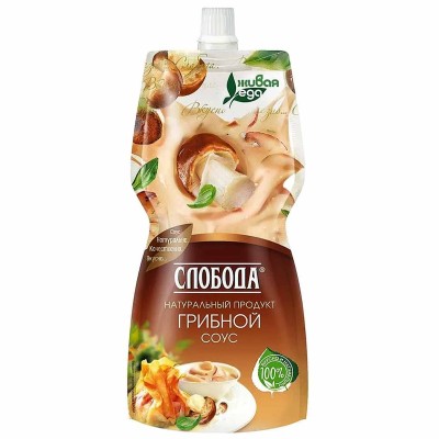 Соус Слобода Грибной 60% 220мл д/п