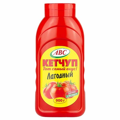 Кетчуп АВС Лагодный 900гр пэт