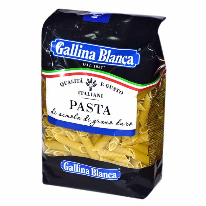 Макароны Gallina Blanca перья 450гр м/у