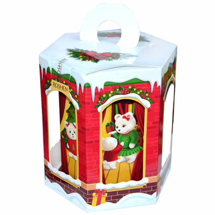 Подарок новогодний Roshen Новогодний праздник 422гр