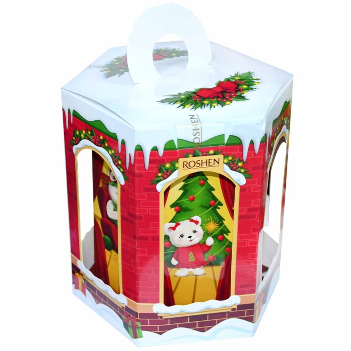 Подарок новогодний Roshen Новогодний праздник 422гр